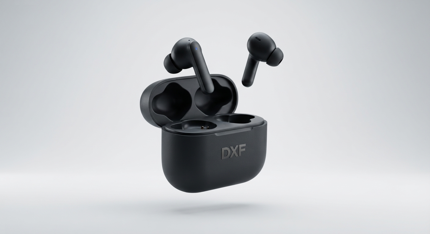 Earbuds Render